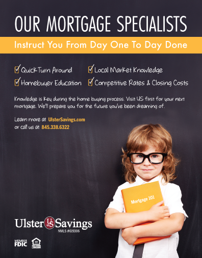 Ashworth Creative designs Ulster Savings Bank's advertising campaigns highlighting mortgage services