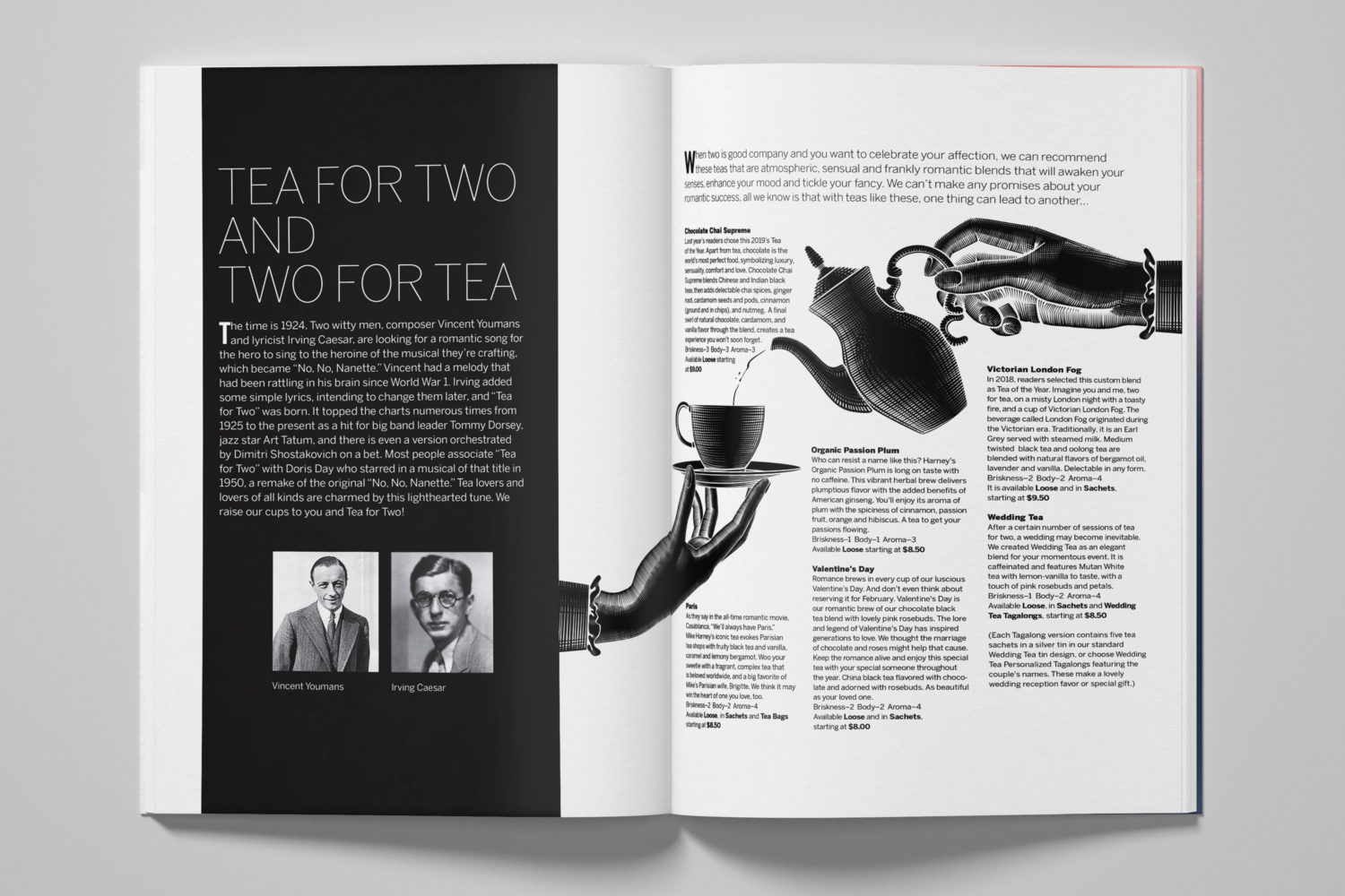 Harney & Sons Fine Teas (Print) Ashworth Creative