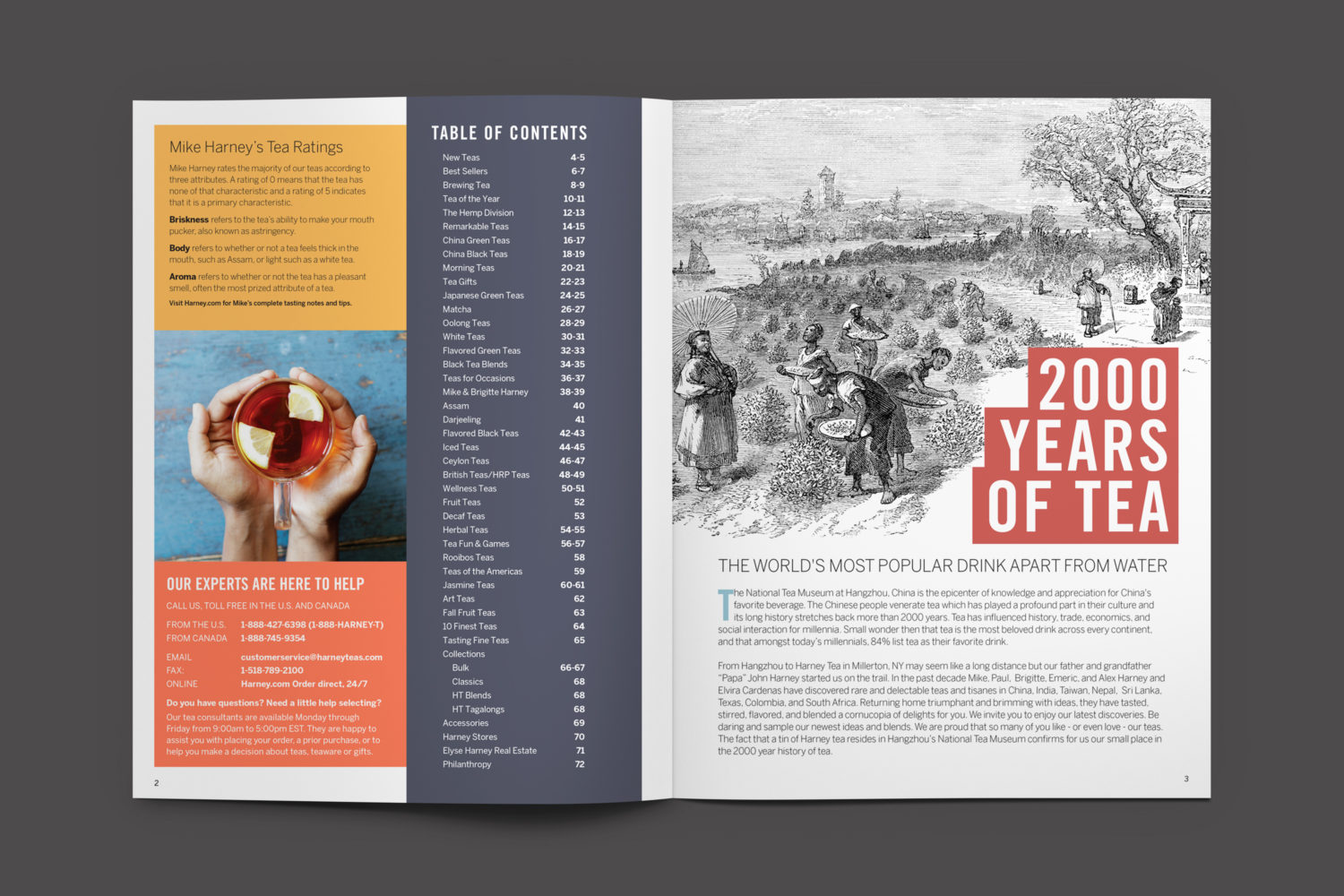 Harney & Sons Fine Teas (Print) Ashworth Creative