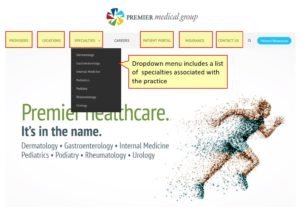 Premier Medical Group Website
