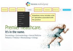 Premier Medical Group Website
