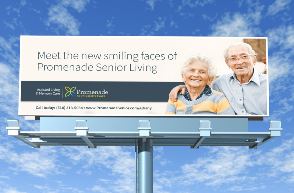 Promenade print ad billboard